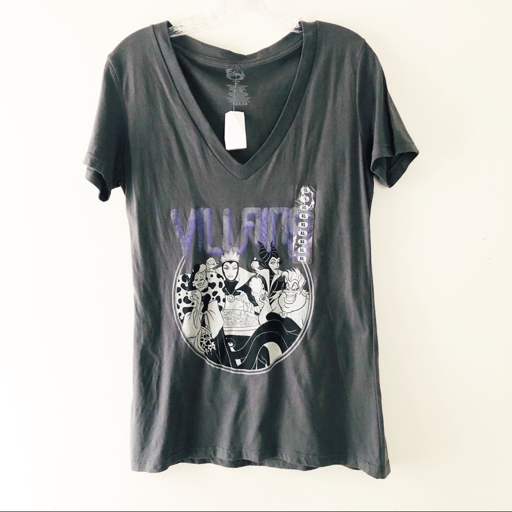 Disney Villains V-Neck T-Shirt